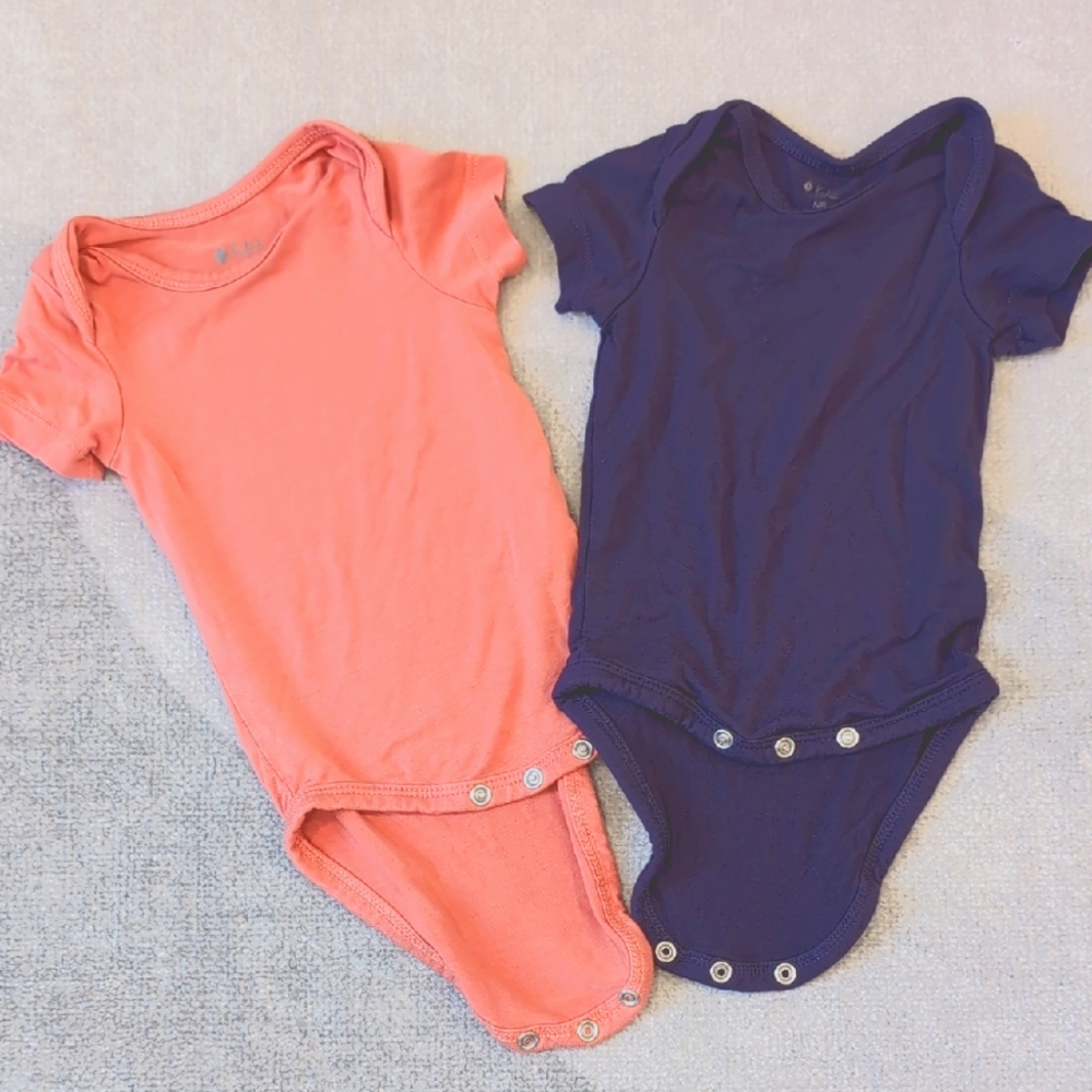 Set Of 2 Kyte Baby Babmoo Bodysuits